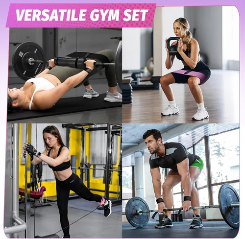 Miniatura 7 de Juego de almohadillas de barra de gimnasio: almohadilla de empuje de cadera para sentadillas Levantamiento de pesas Accesorios de equipo de gimnasio