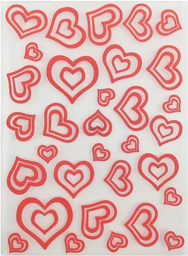 Miniatura 7 de DzIxY Carpetas de plástico en relieve de Feliz Navidad para suministros de fabricación de tarjetas, plantillas de papel 3D para álbumes de recortes