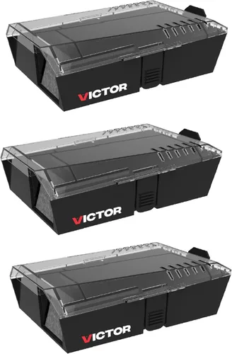 Miniatura 17 de Victor M335 - Trampa para ratones humanitaria Multi-Catch - Atrapa ratones humanamente, hasta 4 por configuración, trampa para ratones segura