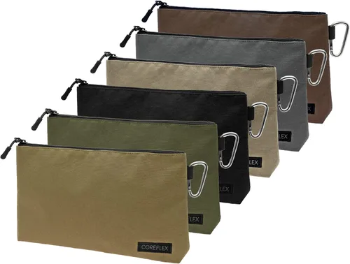 Miniatura 11 de COREFLEX Bolsa de herramientas de alta calidad con cremallera, bolsa de herramientas pequeña, bolsa de almacenamiento multiusos, bolsa