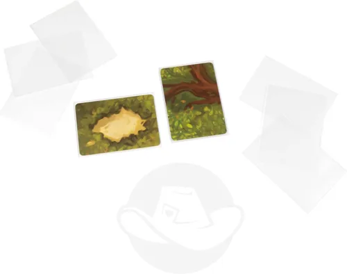 Miniatura 4 de Everdell - Juego de fundas para cartas coleccionables personalizadas para juego base y expansiones, incluye tamaños estándar y mini, perfecto