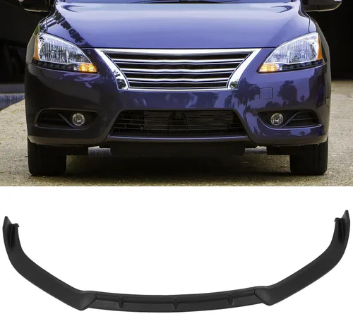 Miniatura 12 de SCITOO Kit de faldas laterales negras brillantes para carrocería de coche, 31 x 4 x 3 pulgadas, se adapta a falda lateral universal de ABS