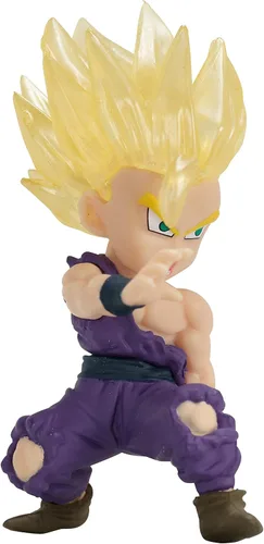 Miniatura 12 de Dragon Ball Super Dragon Ball Adverge SS Blue Goku, SS Rose Goku Black y Golden Freiza Mini Figura de 2.5 Pulgadas Paquete de 4