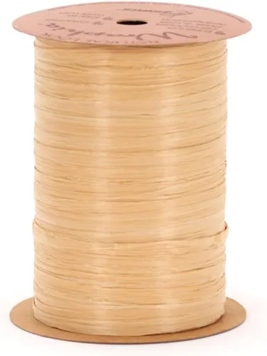 Miniatura 13 de Berwick Offray Cinta de rafia mate de 1/4" de ancho, verde manzana, 100 yardas, 0.276 in