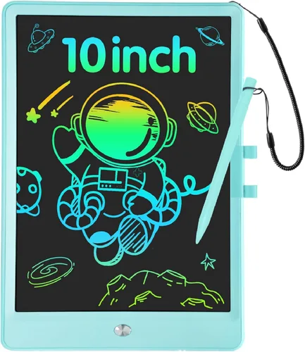 Miniatura 7 de Tableta de escritura LCD para niños de 10 pulgadas, almohadilla de dibujo reutilizable y borrable, tablero de escritura electrónico para niños