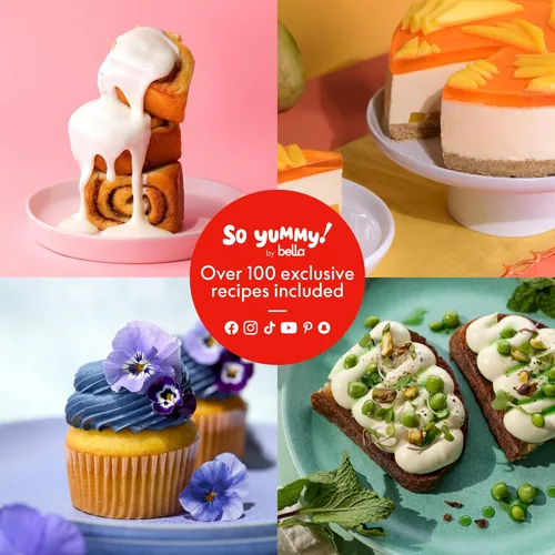 Miniatura 8 de So Yummy by bella - Juego de utensilios de cocina de 12 piezas con revestimiento antiadherente de cerámica EverGood™ y utensilios de silicona
