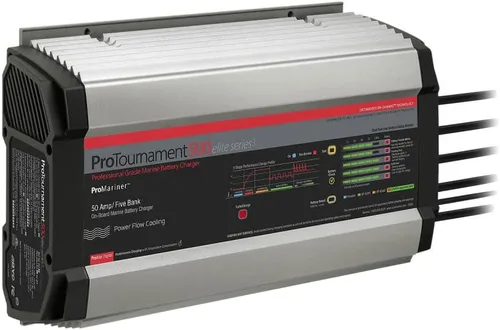 Miniatura 6 de ProTournament Elite 3 240 24 Amp 2-Bank Cargador de batería