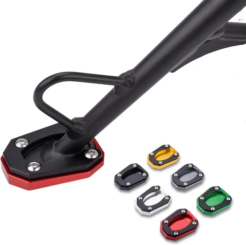 Miniatura 11 de Soporte de soporte lateral para motocicleta, soporte para placa ampliadora (para vehículo Kawasaki) Z900 RS Z650 RS Z1000 SX NINJA650 ZX-6R ZX-10R