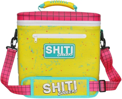 Miniatura 32 de SHITI Hieleras Enfriador para Camping, Viajes, Playa, Lonchera Suave para Alimentos, Bebidas y Hielo, Portátil, Impermeable, Bolsa Aislada de 24 El