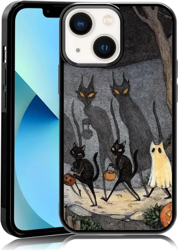 Miniatura 98 de Elegante funda de teléfono con diseño de gato Marie compatible con iPhone 11, funda de encaje dorado para iPhone, a prueba de golpes, rosa fucsia