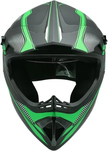 Miniatura 3 de Casco para adultos de 4 ruedas, casco de motocross DOT/FMVSS-218, cómodo y transpirable, casco completo para locomotoras utilizadas en todas