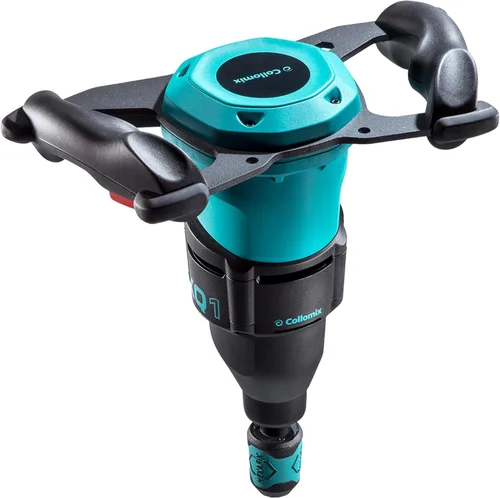 Miniatura 2 de COLLOMIX XQ - Mezclador de paletas – Taladro de mezcla de material portátil de una sola velocidad (650 RPM) con diseño silencioso para máx. (2)