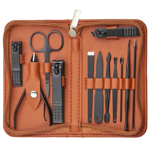 Miniatura 12 de Kit de Uñas Tumkun, Kit de Manicura, Kit de Cuidado de Uñas para Mujeres, Juego de Manicura y Pedicura, Kit de Cortaúñas para Uñas de los Pies, Kit