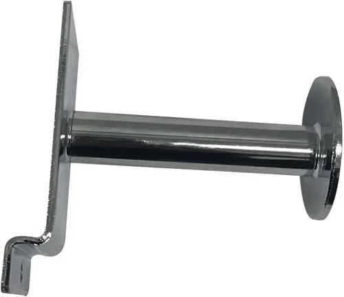 Miniatura 3 de 10 Pc Set 3" Slatwall Single Garment Hook, Chrome, Slatwall Hanger