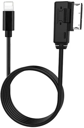 Miniatura 3 de Cables de audio AMI - Cable auxiliar de interfaz musical compatible con A3/A4/A5/A6/A8/S4/S6/S8/Q5/Q7 con sistema MMI 3G+ para 13 Pro, 13 Pro Max