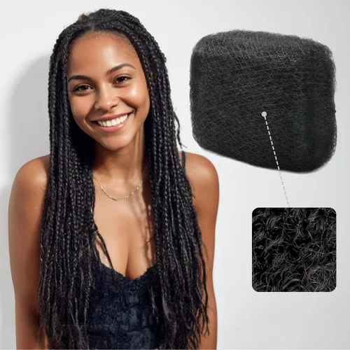 Miniatura 14 de IUC Afro Kinkys - Paquete de cabello humano a granel (12 pulgadas, 1.76 onzas, rubio, #613) 4C afro rizado 100% cabello humano, ideal para trenzar