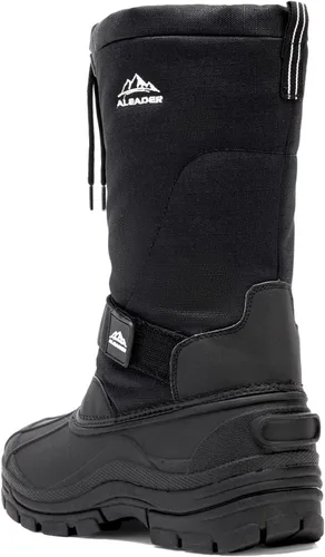 Miniatura 6 de ALEADER Botas de nieve para hombre, impermeables, aisladas, cálidas interiores, cómodas, para exteriores