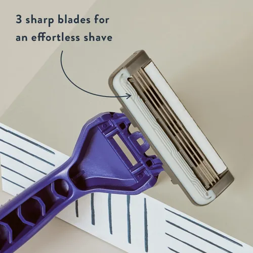 Miniatura 2 de Harry's Maquinillas de afeitar desechables para hombres, 10 unidades, 3 cuchillas para hombre para viajes y comodidad sobre la marcha