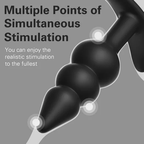 Miniatura 3 de Juego de enchufe anal para principiantes, 4 formas de silicona para los glúteos, juguete sexual para entrenamiento anal, juguete sexual para adultos