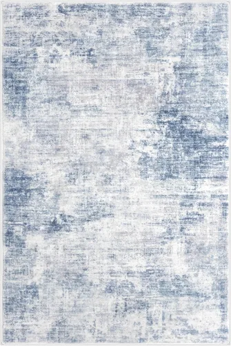 Miniatura 174 de IOHOUZE Alfombra abstracta lavable de 3 x 12 pies para pasillos, antideslizante para cocina, camino de entrada de lana sintética para interiores