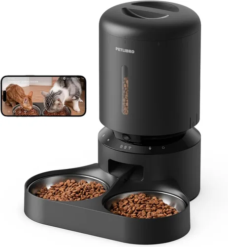 Miniatura 13 de PETLIBRO - Comedero automático para gatos, dispensador de comida para perros con preservación de frescura, comederos programables para mascotas