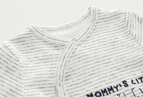 Miniatura 7 de ZAV Ropa unisex para bebés, paquete de 5 mamelucos de manga corta y 3 mamelucos con pies para bebé
