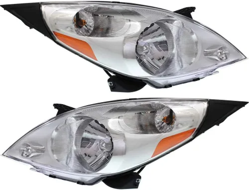 Miniatura 7 de KarParts360 Para Chevy Spark 2013 2014 2015 Conjunto de faros delanteros lado del conductor con bombillas reemplaza GM2502368
