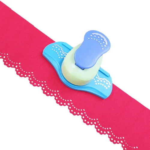 Miniatura 7 de 2 piezas de perforación para manualidades, herramienta grande, perforador de papel, perforador de mano, perforador de borde elegante, agujero