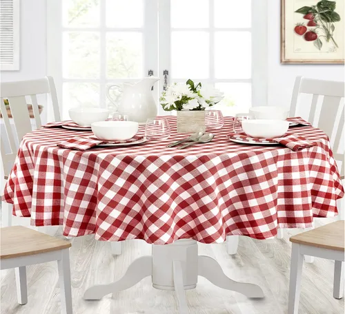 Miniatura 33 de Home Bargains Plus Country Rustic Buffalo - Juego de 4 manteles individuales de algodón a cuadros, color negro, a cuadros, de fácil cuidado