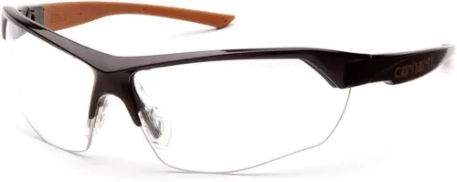 Miniatura 2 de Carhartt -CHB1110DT Gafas de seguridad antivaho Braswell Protección para los ojos, montura negra, lente transparente