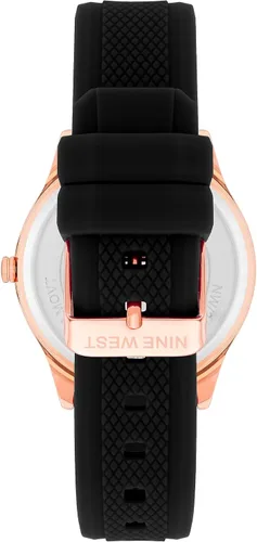 Miniatura 3 de Nine West Reloj con correa de silicona estampada para mujer