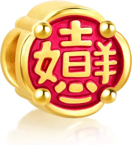 Miniatura 5 de Chow Sang Sang 999 - Pulsera con dije Ruyi de oro macizo de 24 quilates para mujer 91503C Metal