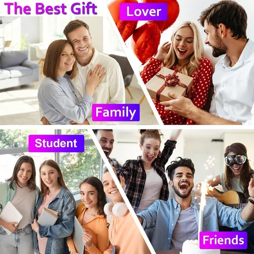 Miniatura 6 de Regalos para hombres adultos bolígrafo de juguete - relleno de calcetines de Navidad para adolescentes, bolígrafo blanco regalos originales