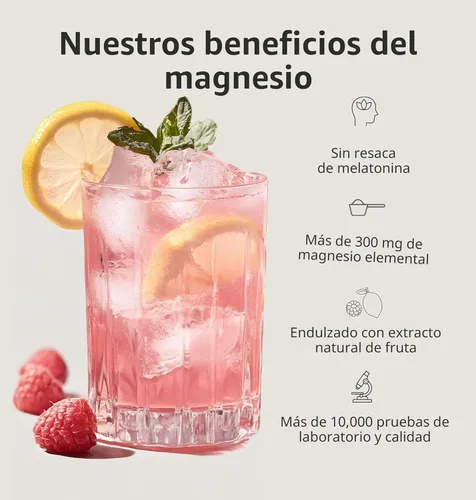 Miniatura 4 de BIOptimizers Magnesio Breakthrough Drink - 8 formas de magnesio, electrolitos, salud del sueño, estrés, recuperación muscular, apoyo cardíaco