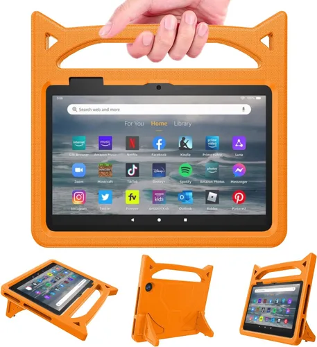 Miniatura 3 de Funda para tablet de 7 pulgadas para niños, solo compatible con 12ª generación, versión 2022. Funda ligera a prueba de golpes a prueba de niños