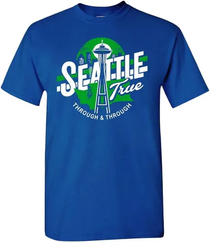 Miniatura 30 de Camiseta vintage para hombre Team Retro para aficionados al fútbol New York - Camisa Royal