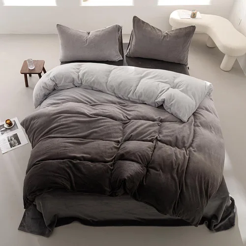 Miniatura 29 de Wellboo Juegos de Edredones Morados Tamaño King Ropa de Cama Morado Polvoriento Edredones de Algodón Modernos Lila Suaves Colchas para Mujeres Niñas