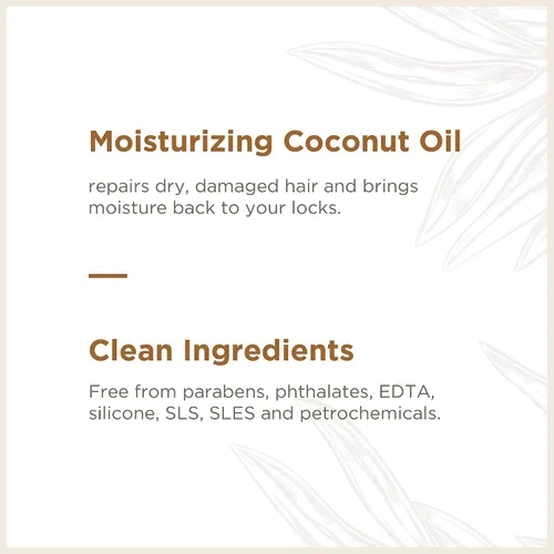 Miniatura 4 de Soapbox Champú de coco y karité, deja el cabello suave, brillante e hidratado - Ingredientes limpios libres de productos químicos agresivos, Aceite