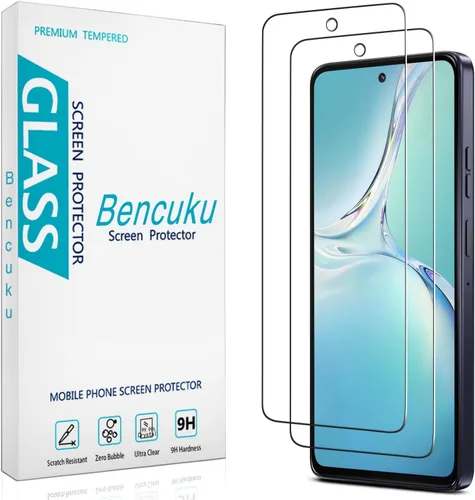 Miniatura 13 de Paquete de 2 protectores de pantalla de vidrio templado diseñados para Motorola Moto G Power 5G (2023), antiarañazos, sin burbujas