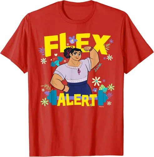Miniatura 75 de Disney Encanto Luisa Madrigal Flex Alert Camiseta, Negro