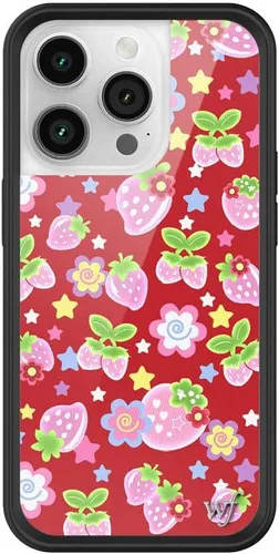 Miniatura 16 de Wildflower Carcasas – Compatible con iPhone 14 Pro Protector negro parachoques, certificado de prueba de caída de 6.5 pies, propiedad de mujeres