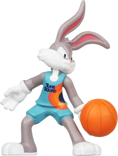 Miniatura 10 de Moose Toys Space Jam: A New Legacy - Paquete de 4 - Lebron, Bugs Bunny, Wile E. Coyote y 1 figura misteriosa - Banco, multicolor, 14574