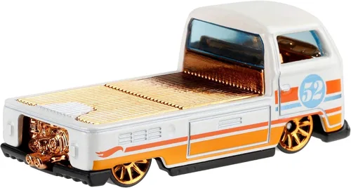 Miniatura 2 de Hot Wheels 2020 Pearl and Chrome 6/6 - Volkswagen T2 Pickup (blanco)
