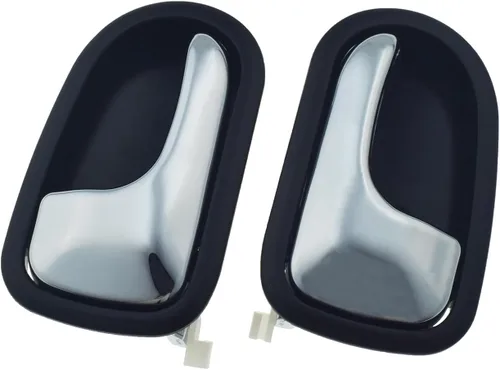 Miniatura 2 de Par de manijas de puerta interiores izquierda y derecha cromadas para Mazda Protege 626 Ford Activa Liata Tierra