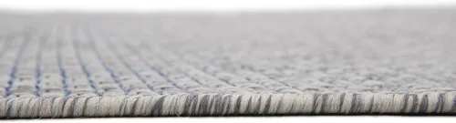 Miniatura 9 de Unique Loom Collection - Alfombra de transición informal para interiores/exteriores, de tejido plano, color gamuza ligera