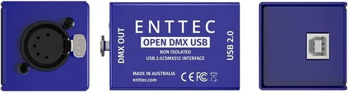 Miniatura 5 de Enttec Open DMX USB 70303 Interfaz de Iluminación - Código Abierto/Solo Hardware - Modelo de Nivel de Entrada