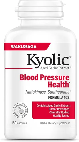 Miniatura 7 de Fórmula 109 de Kyolic, extracto de ajo envejecido capsulas para la salud y la presión arterial, 109-41, 1, 1