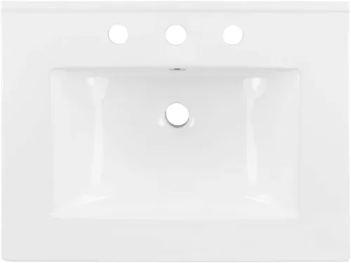 Miniatura 2 de Modway EEI-3766-WHI Cayman - Lavabo de baño de 24 pulgadas, color blanco