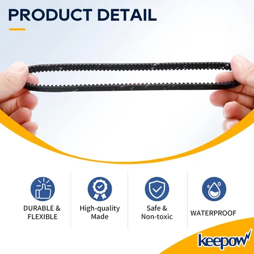 Miniatura 3 de KEEPOW Juego de cinturones de vacío compatible con Hoover Smartwash FH52000, FH52001, FH52002, FH52002G, FH52004PC, FH52013, FH53000PC limpiador