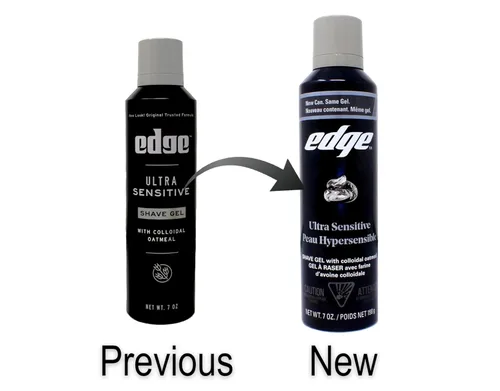 Miniatura 2 de Edge Gel de afeitado, sin fragancia, ultra sensible, 7 onzas (paquete de 3)